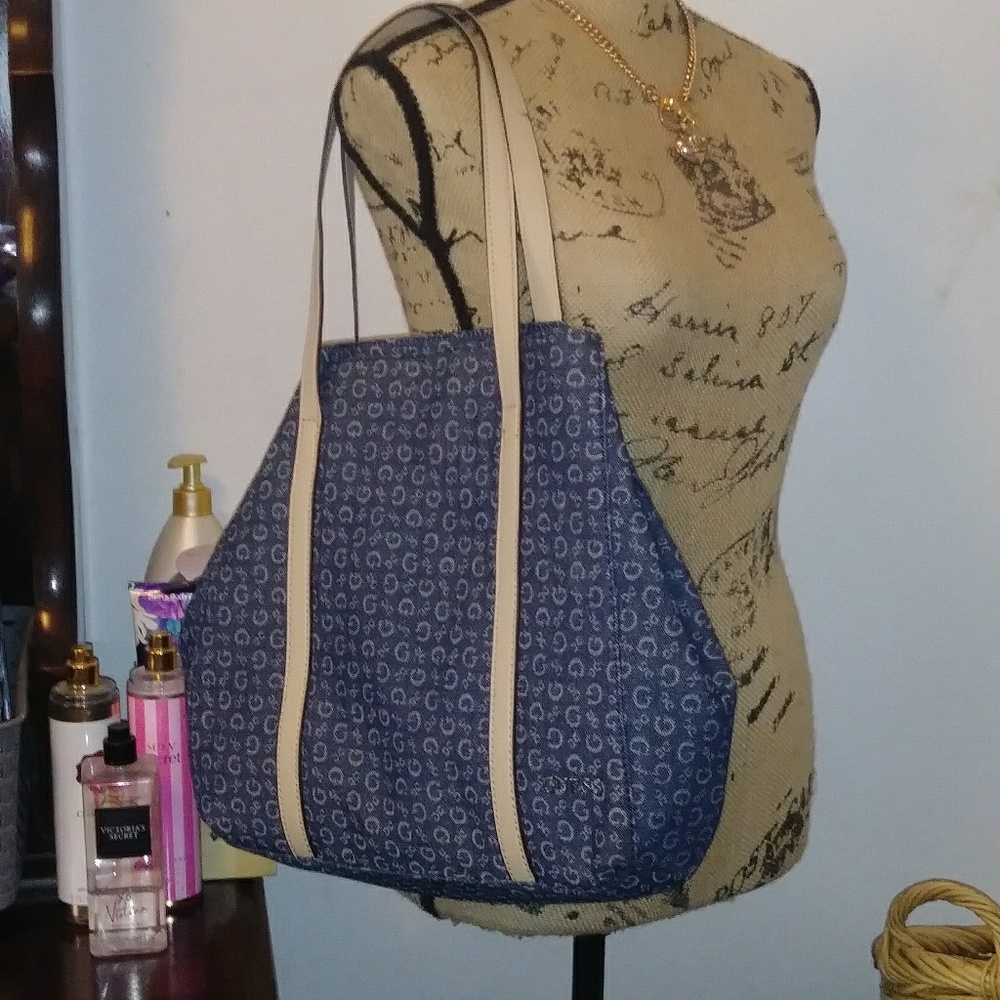 Guess denim bag